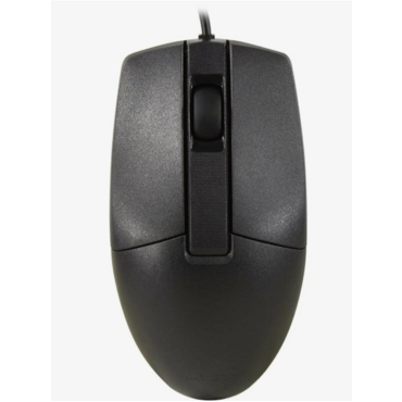 Мышь проводная A4Tech OP-335S черный, 1200 dpi, USB, кнопки - 3 <OP-335S>