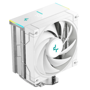 Устройство охлаждения(кулер) Deepcool AK400 Digital SE Wh ARGb Soc-AM5/AM4/1200/1700/1851 белый 4-pin 19-28dB Al+Cu LCD 220W 812gr Ret (R-AK400-WHADMN
