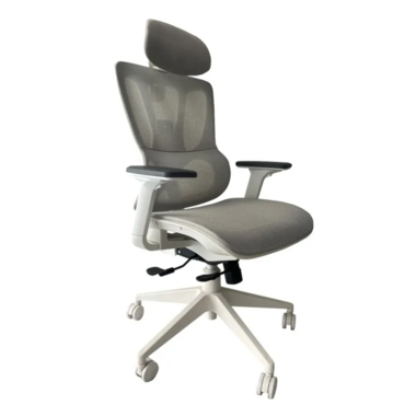 Кресло Cactus CS-CHR-MC02GY серый, сетка, подголовник <CS-CHR-MC02GY>