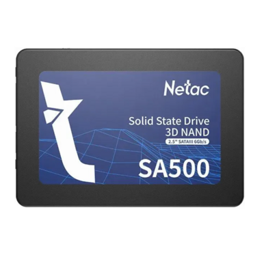 Накопитель SSD Netac SA500, 480Gb, SATA III, 2.5