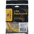 Патч-корд UTP Cablexpert cat.5e, 2м, литой, многожильный, желтый <PP12-2M/Y> — основная фотография