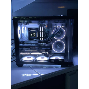 Системный блок Smart Game a0828-26 Intel Core Ultra 5 225/32G DDR5/RTX5070-12G/SSD2Tb Samsung NVME/ARGB-LED/SM06/[850W ] /Wi-Fi 6+ Bluetooth White
