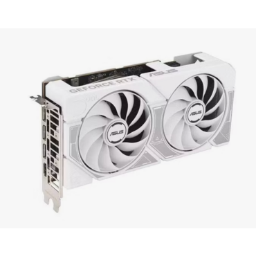 Видеокарта Asus GeForce RTX 5060 DUAL OC White, Nvidia RTX 5060, 8GB GDDR7, 128 bit, PCI-E 5.0, DPx3, HDMIx1, 2535 MHz
