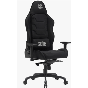 Кресло Cactus CS-CHR-MC04-BBK черный, экокожа <CS-CHR-MC04-BBK>