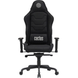 Кресло Cactus CS-CHR-MC04-BBK черный, экокожа <CS-CHR-MC04-BBK> — фотография 3