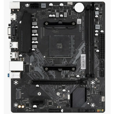 Материнская плата CBR A520M Challenger, AM4, AMD A520, 2xDDR4, 4xSATA, 1xM.2,1xPCIe 3.0 x16, 1xPCIe x1, 1xHDMI, 1xVGA, 1x 1Gb LAN, 2xUSB-A 2.0, 2xUSB-