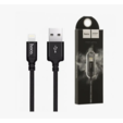 Кабель HOCO X14 USB 2.0, AM/Lightning M, черный, 2м <19154>	 — основная фотография