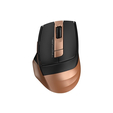 Мышь A4Tech Fstyler FG35 беспроводная, 2000dpi, USB, золотисто-черный — основная фотография