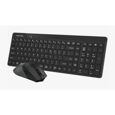 Комплект клавиатура+мышь A4Tech FG2400 Air2 беспроводной, USB, 2000 DPI, чёрный <FG2400 AIR2  BLACK>