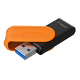 Флешка USB Kingston DataTraveler Exodia S (DTXS/256Gb), 256Gb, USB 3.2 Gen 1, R/W 70/25, оранжевый/черный <DTXS/256GB>	 — фотография 3