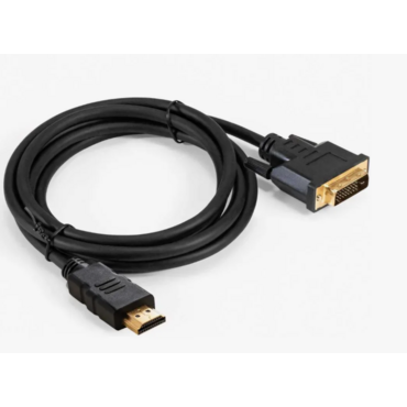 Кабель HDMI-DVI-D ExeGate EX-CC-HDMIM-DVI2M-2.0 (19M/(24+1)M, dual link, 2м, позолоченные контакты) <EX294673RUS>