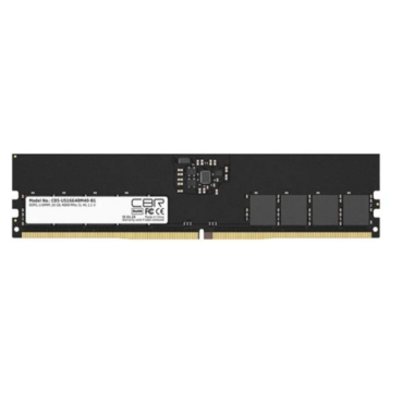 Оперативная память CBR CD5-US16G48M40-01 PC5-38400, DDR5 DIMM (UDIMM) 16GB , 4800MHz, черный