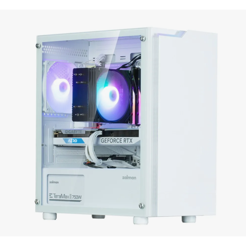 Системный блок Smart Game a8413-26-W Ryzen5-5500/16G/RTX5060-8G/SSD1000Gb Samsung NVME /RGB-LED/SM06/[500W] Wi-Fi 6 
