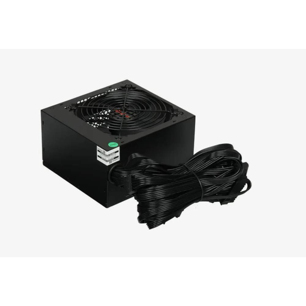 Блок питания 650W ExeGate 80 PLUS® GOLD 650VSP FС (ATX3.0, APFC, КПД 90% (80 PLUS Gold), 120мм fan, 24pin, 2x(4+4)pin, PCIE5.0/12VHPWR, 2xPCI-E, 6xSAT