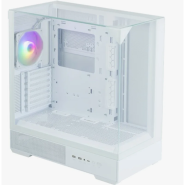 Компьютерный корпус ZALMAN P40 Prism, ATX, белый, WINDOW, 2x3.5