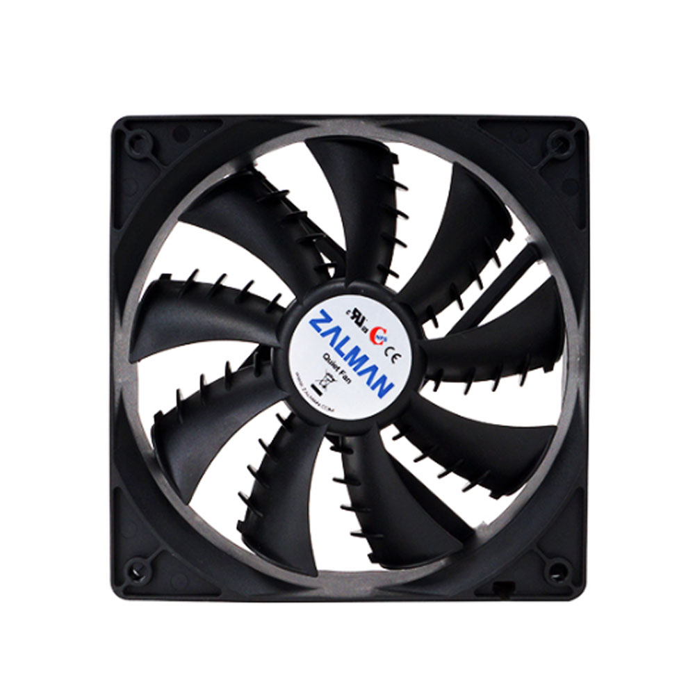 Вентилятор для корпуса Zalman ZM-F3 PLUS (SF) черный, 120 мм, 1200 об/мин, 23 дБ, 3 pin