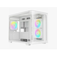 Компьютерный корпус Ocypus Iota C50 WH Curve ARGB Digital (Iota-C50-WHD300CD-GL) — основная фотография