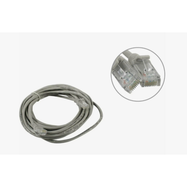 Патч-корд Exegate UTP-RJ45-RJ45-5e-CU-30M-GY, UTP, cat.5e, 30м, медь, серый EX282019RUS