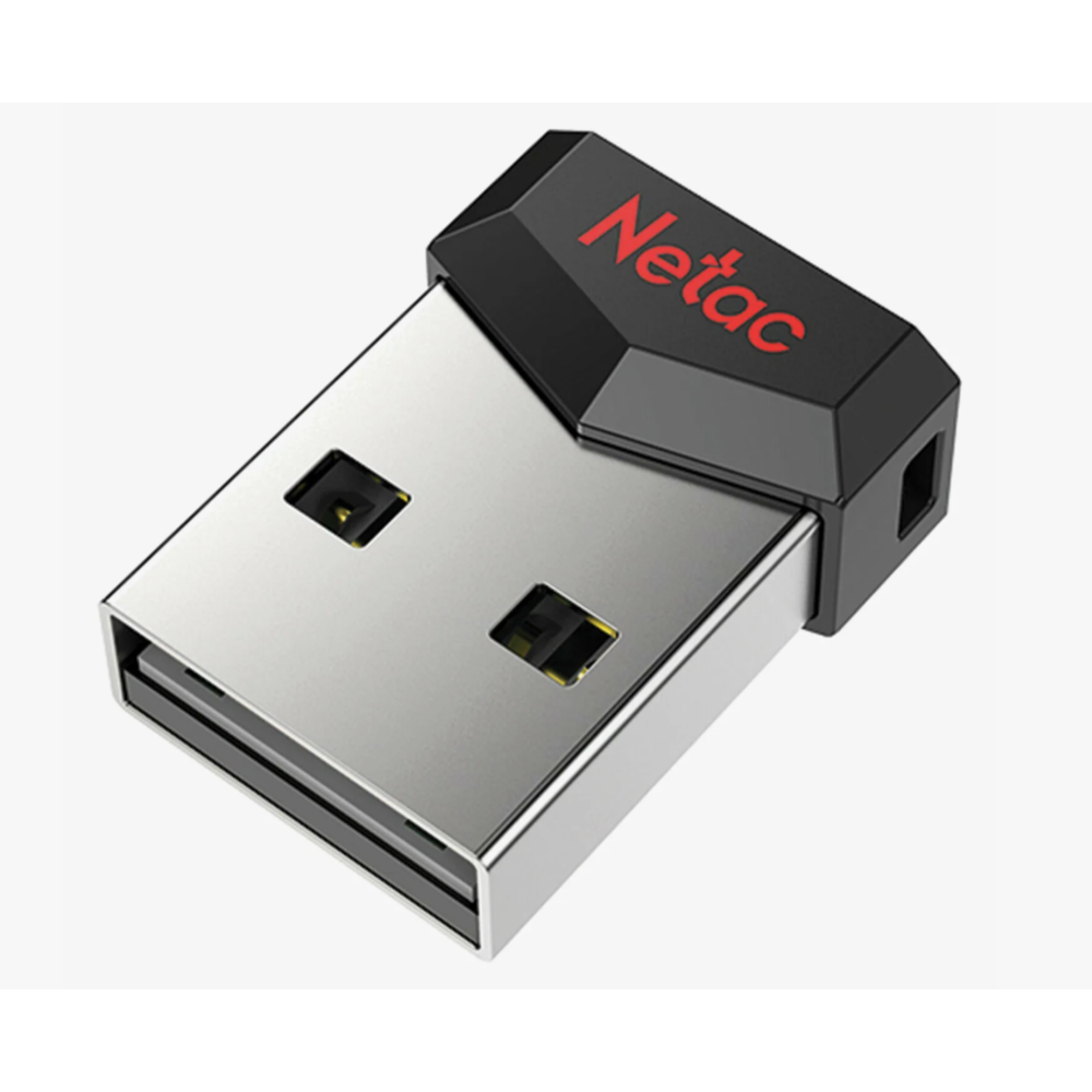 Флешка USB Netac UM81 (NT03UM81N-016G-20BK), 16Gb, USB 2.0, R/W 30/10, черный/красный NT03UM81N-016G-20BK	
