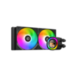 Система охлаждения ID-COOLING FX240 LCD черная — основная фотография