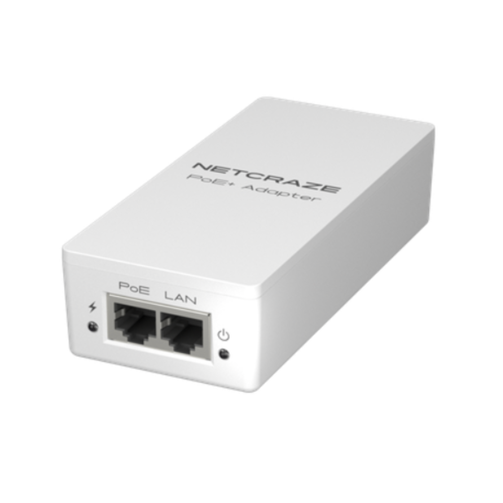Гигабитный адаптер питания PoE+ мощностью 30 Вт Netcraze PoE+ Adapter (NPA-150)