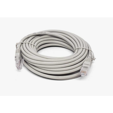 Кабель патч-корд U/UTP 5e кат. 5м Filum FL-U5-5M 26AWG(7x0.16 мм), омедненный алюминий (CCA), PVC, серый <FL-U5-5M>