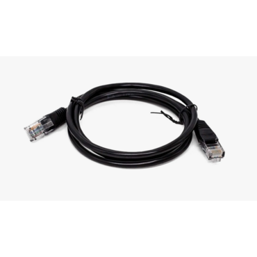 Кабель патч-корд U/UTP 5e кат. 5м Filum FL-U5-5M-BK 26AWG(7x0.16 мм), омедненный алюминий (CCA), PVC, чёрный FL-U5-5M-BK