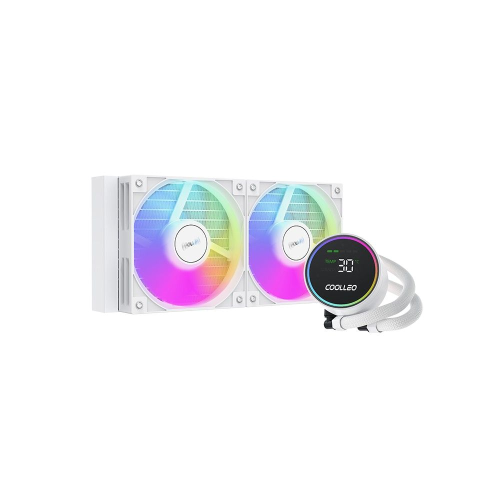 Система жидкостного охлаждения Coolleo ICE Fairy DIG 240 LITE WH (DIG-240-LITE-WH) DIG-240-LITE-WH
