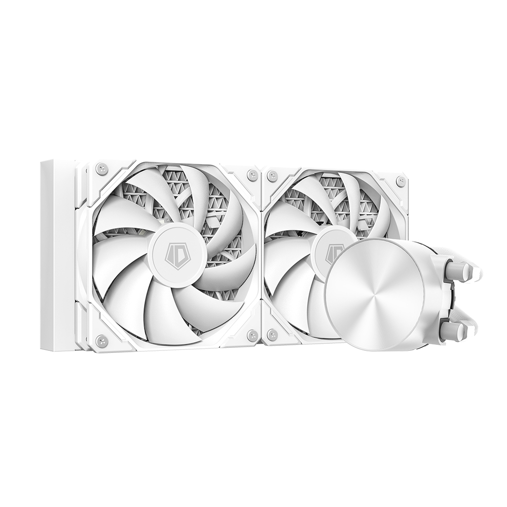 Система жидкостного охлаждения ID-Cooling FX240 Pro белый 120мм алюминий+медь 1800rpm 35.2db 4-pin 300W <FX240 PRO WHITE>