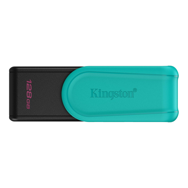 Флешка USB Kingston DataTraveler Exodia S (DTXS/128Gb), 128Gb, USB 3.2 Gen 1, R/W 150/60, бирюзовый/черный DTXS/128GB