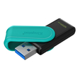 Флешка USB Kingston DataTraveler Exodia S (DTXS/128Gb), 128Gb, USB 3.2 Gen 1, R/W 150/60, бирюзовый/черный DTXS/128GB — фотография 2