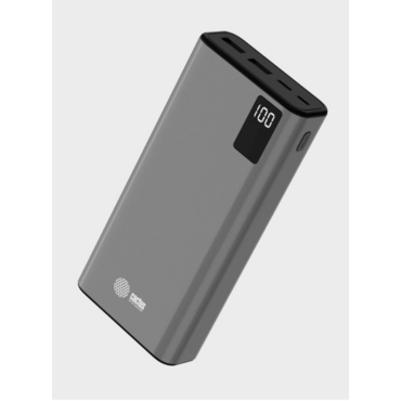 Портативный аккумулятор Cactus CS-PBFSFA-20000 20000mAh 4.5A 2xUSB-A/USB-C серый CS-PBFSFA-20000