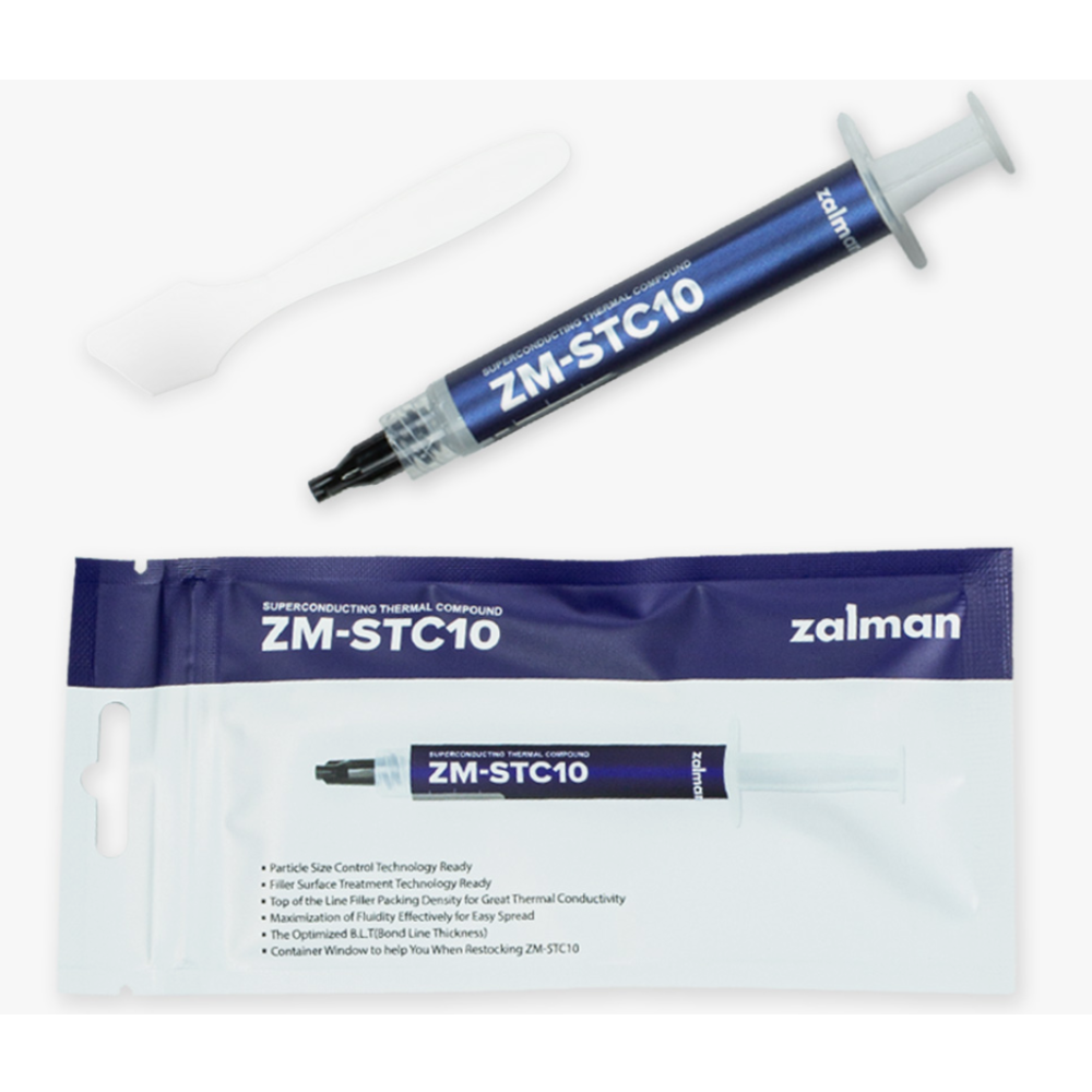 Термопаста Zalman ZM-STC10, 2 г, 11.5 Вт/(м?К), шприц ZM-STC10