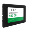 SSD накопитель 480 ГБ CBR SSD-480GB-2.5-LT22, SATA III, [SSD-480GB-2.5-LT22] — основная фотография