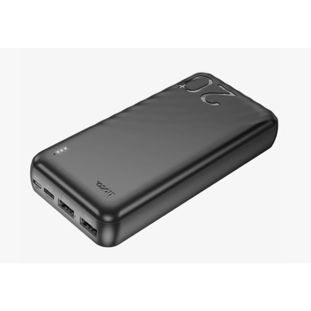 Портативный аккумулятор Hoco J123A Element 20000mAh 2A 2xUSB-A черный J123A ELEMENT