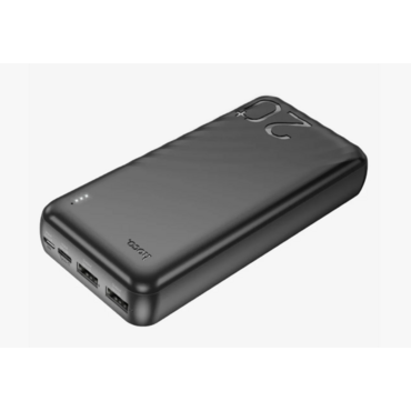 Портативный аккумулятор Hoco J123A Element 20000mAh 2A 2xUSB-A черный J123A ELEMENT