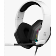 Гарнитура Bloody G260P белый-чёрный, проводная, USB, подсветка — основная фотография