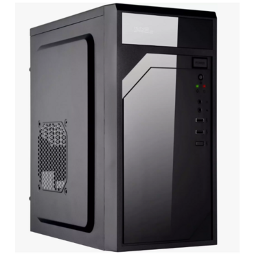 Компьютерный корпус KingPrice KPCC-MN208 черный без БП mATX 1x80мм 2x120мм 2xUSB 2.0 audio KPCC-MN208
