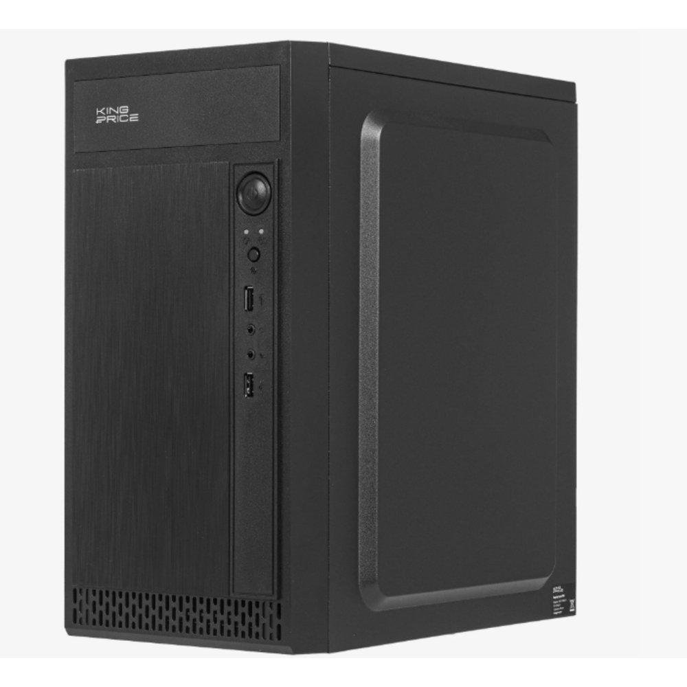 Компьютерный корпус KingPrice KPCC-MN211 черный без БП mATX 1x80мм 2x120мм 2xUSB 2.0 audio KPCC-MN211