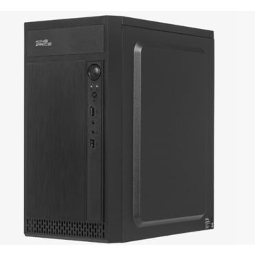 Компьютерный корпус KingPrice KPCC-MN211 черный без БП mATX 1x80мм 2x120мм 2xUSB 2.0 audio KPCC-MN211