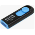 Флешка USB ADATA UV128 (AUV128-128G-RBE), 128Gb, USB 3.0, R/W 100/30, черный/синий AUV128-128G-RBE — основная фотография