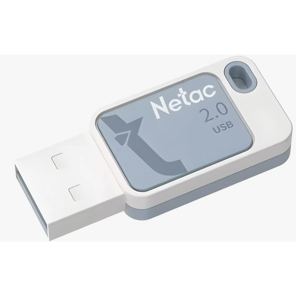 Флешка USB Netac UA31 (NT03UA31N-016G-20P), 16Gb, USB 2.0, R/W 110/45, розовый/белый NT03UA31N-016G-20PK