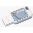Флешка USB Netac UA31 (NT03UA31N-016G-20P), 16Gb, USB 2.0, R/W 110/45, розовый/белый NT03UA31N-016G-20PK — основная фотография